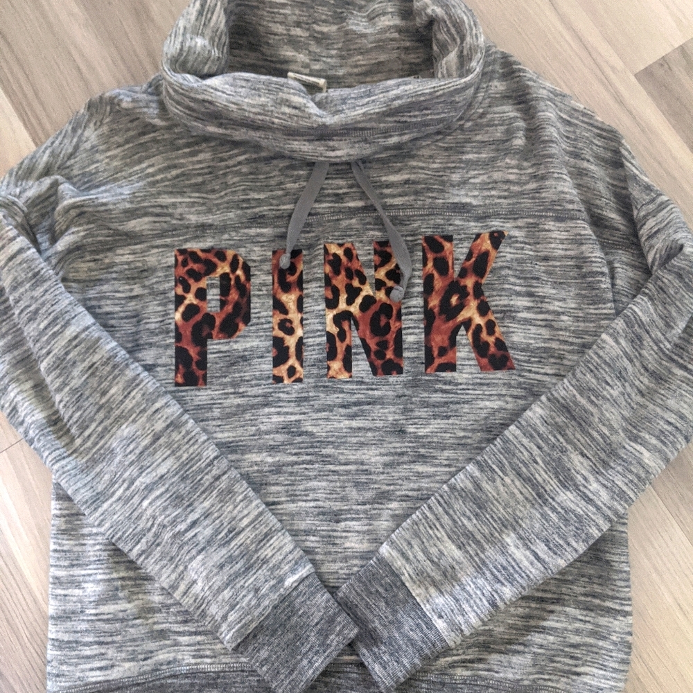 PINK Cowl Neck Sweater